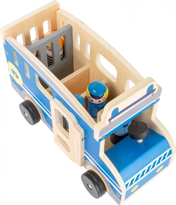 Camioncino Carcerario In Legno XL