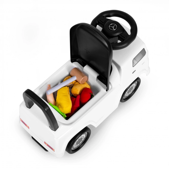 Camioncino Mercedes per bambini, bianco