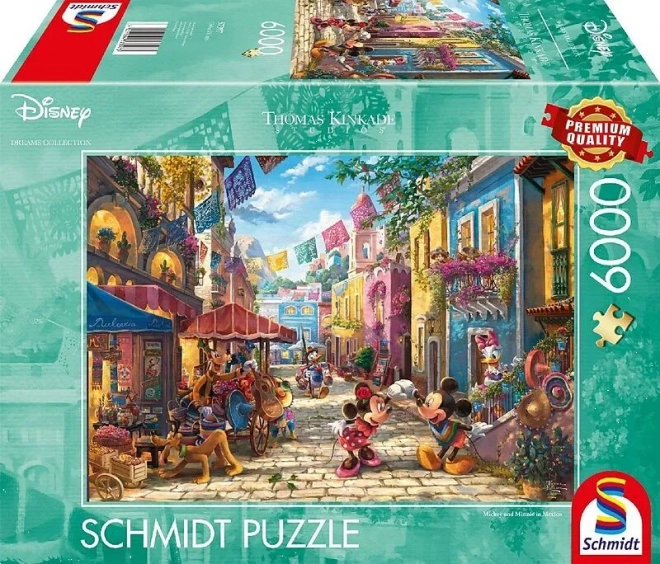 Puzzle Mickey e Minnie in Messico 6000 pezzi