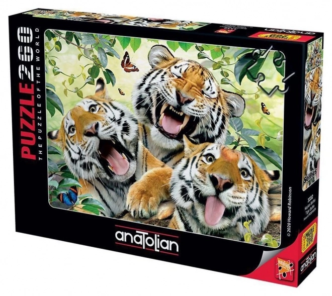 Puzzle Selfie Tigre 260 Pezzi