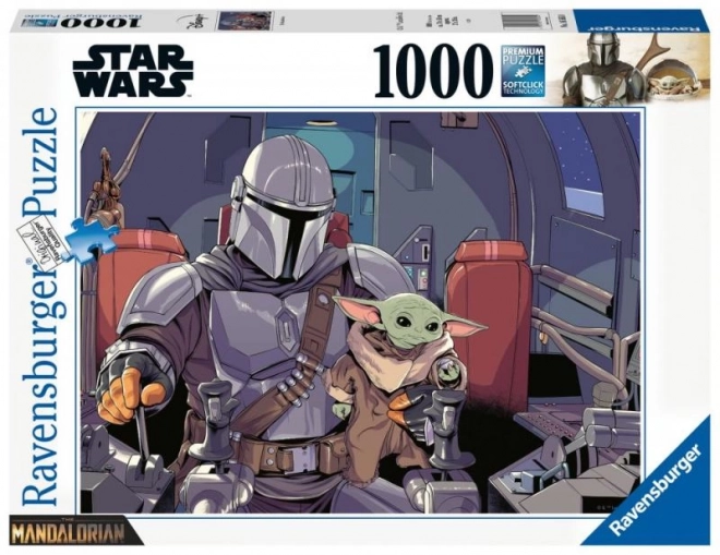 Puzzle Star Wars: The Mandalorian 1000 pezzi