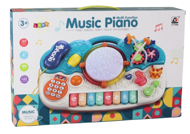 Pianola educativa per bambini con luci e suoni