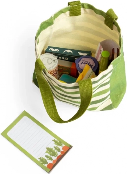 Borsa della spesa con accessori Bigjigs Toys