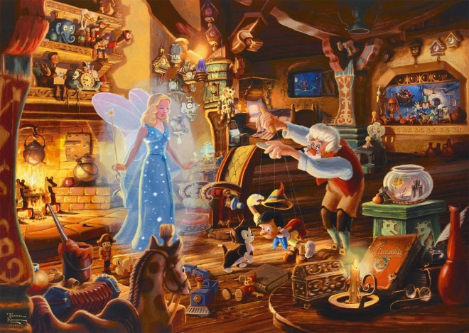 Puzzle Pinocchio 1000 Pezzi