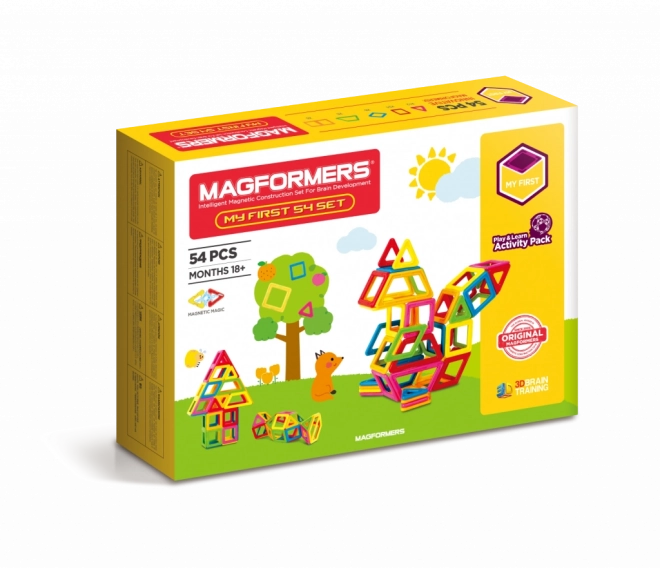 La mia prima costruzione Magformers 54 pezzi