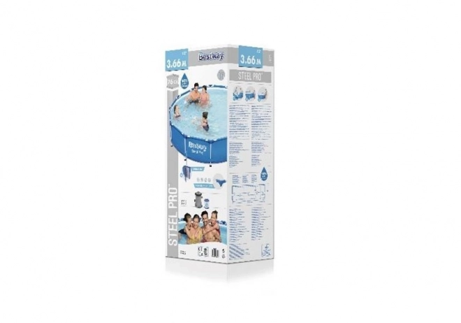 Set telaio da giardino per piscina Bestway 366 x 76 cm 56681