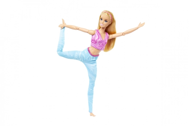 Barbie in Movimento - Bionda con Leggings Blu