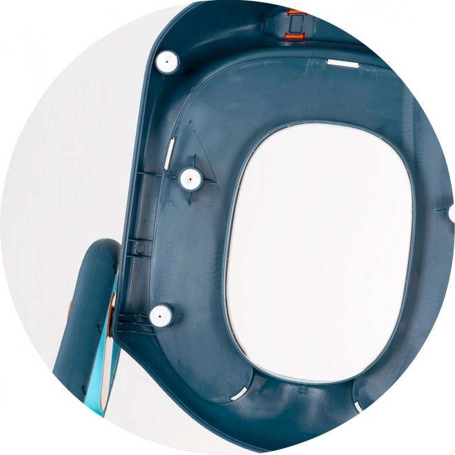 Tavoletta WC con scala Flippy Grigia