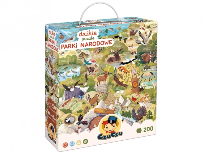 Puzzle Dzikie di CzuCzu: Parchi Nazionali 6+