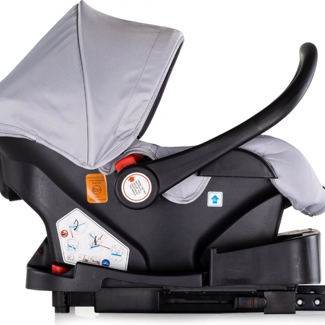 Seggiolino auto Chipolino Aura i-Size 40-85 cm Cloud