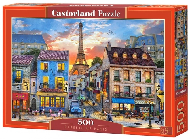 Puzzle Strade di Parigi 500 pezzi