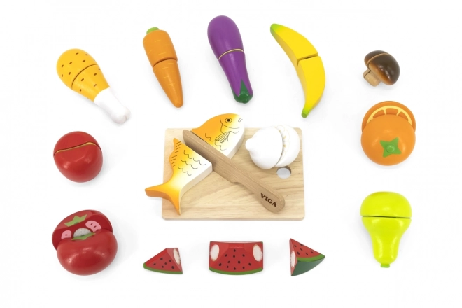 Set da cucina in legno per bambini