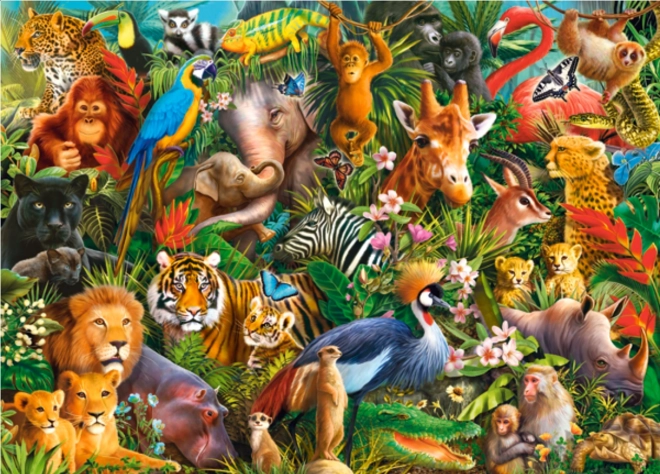 Puzzle Castorland Animali Straordinari 180 Pezzi