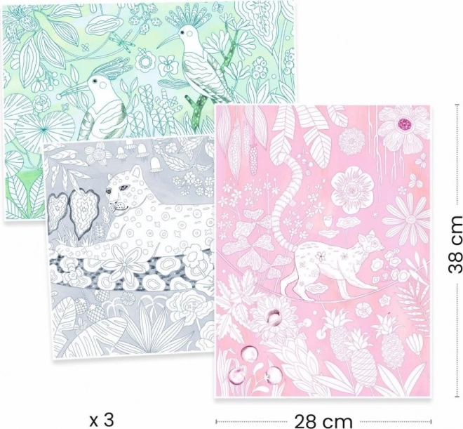 Galleria da Colorare DJECO - Natura Selvaggia