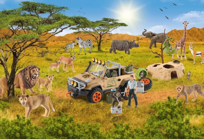 Puzzle SCHMIDT Safari con figurina