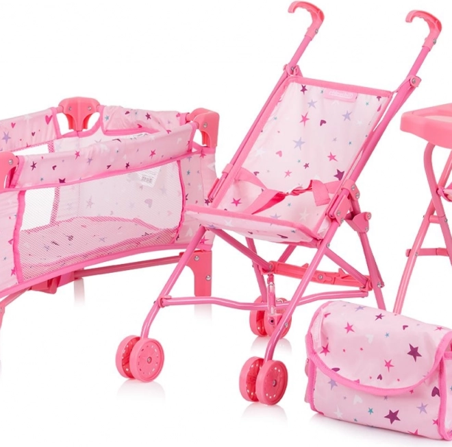 Set bambole 3 in 1 Trixy di Chipolino
