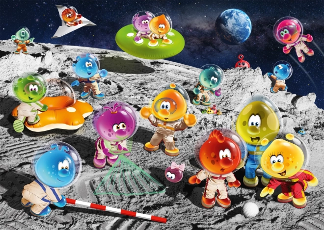 Puzzle SCHMIDT Spacebubble Club: Sulla Luna 1000 pezzi