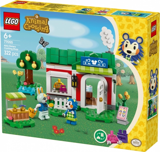 Able Sisters e negozio di abbigliamento LEGO Animal Crossing