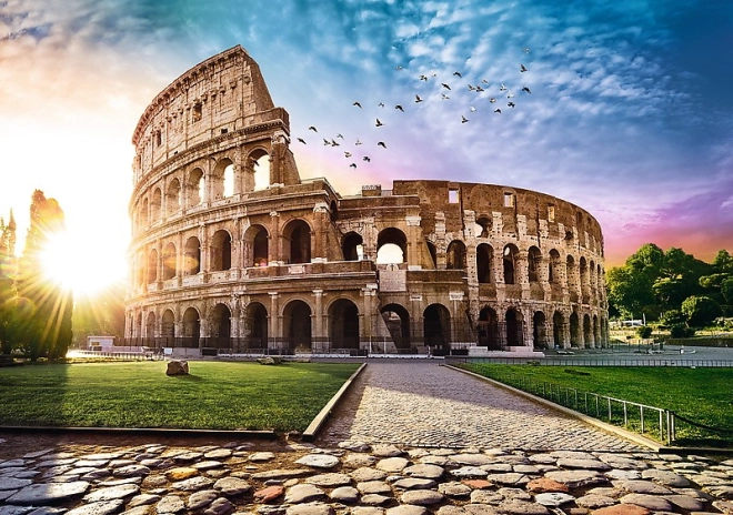 Motivo realistico del Colosseo