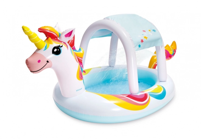 Piscina per bambini a spray a forma di unicorno