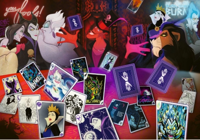 Puzzle 1000 pezzi Disney Villains Dobra Passa