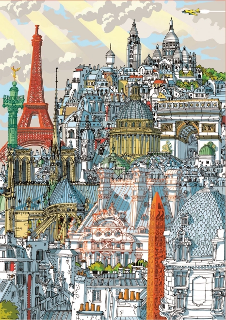 Puzzle Parigi 1000 pezzi