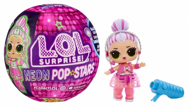 Bambola L.O.L. Surprise Pop Star Neon Con 12 Pezzi