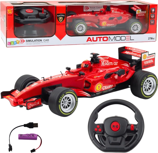 Auto da corsa radiocomandato 1:12 Rosso