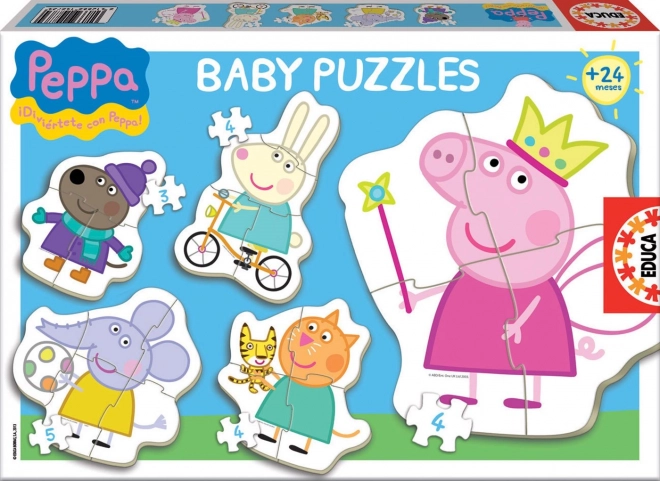 Puzzle baby Peppa Pig