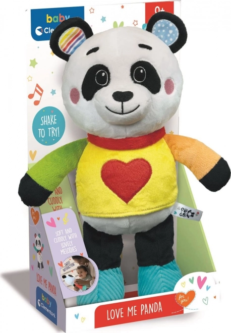 Peluche Panda Amorevole Clementoni Baby