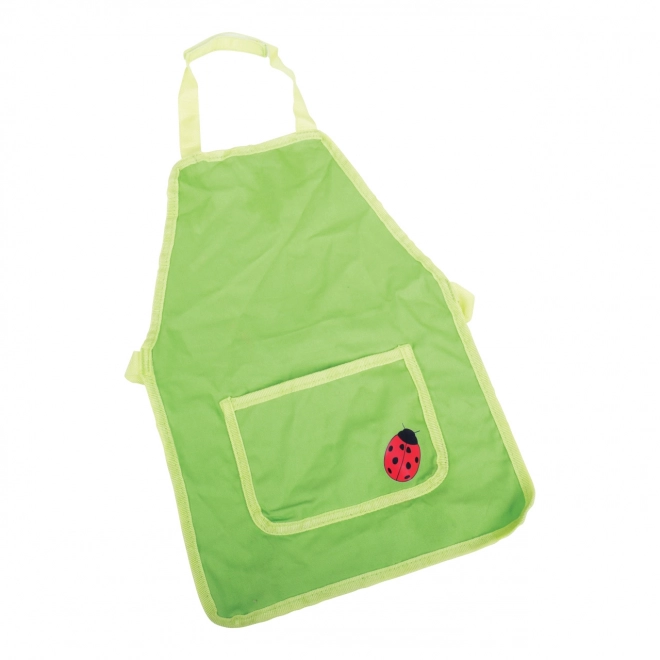 Grembiule da Giardinaggio Verde con Coccinella Bigjigs Toys