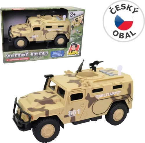 Auto militare con luci e suoni