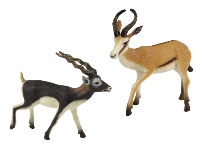 Set di 2 Figurine Antilope con Cucciolo