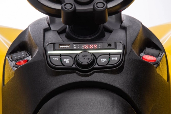 Quad a batteria Can-Am Renegate giallo