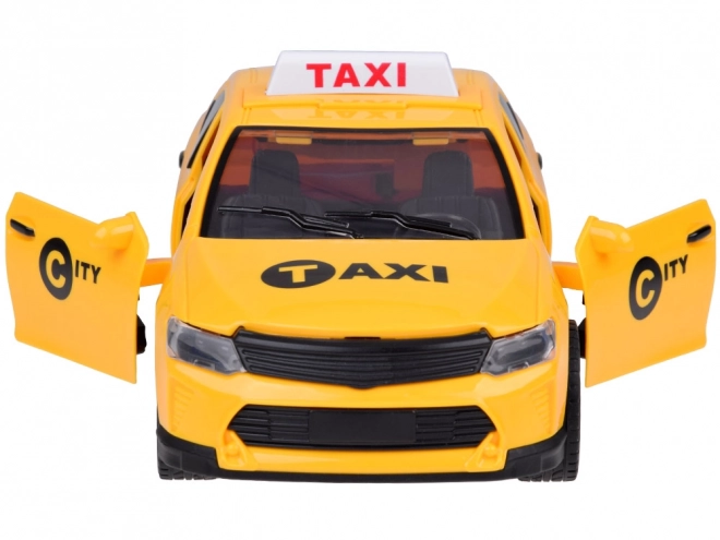 Auto taxi con suoni e luci