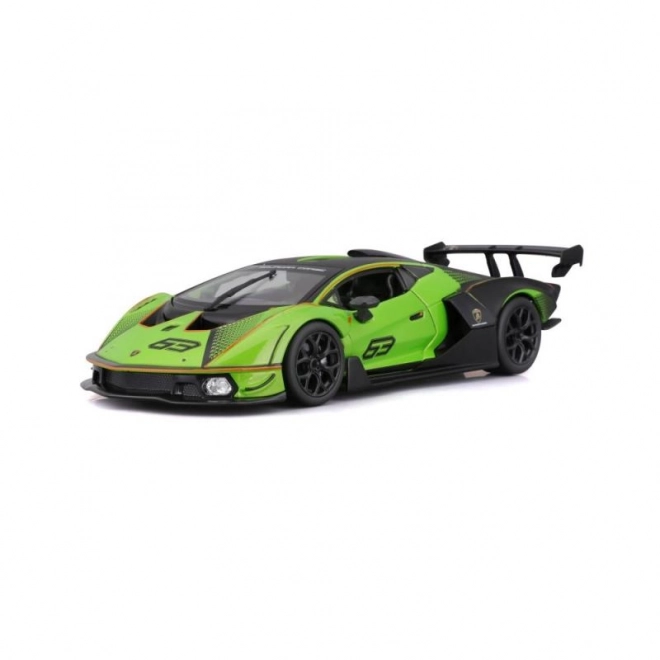 Lamborghini Essenza SCV12 verde in scala 1:24 di Bburago