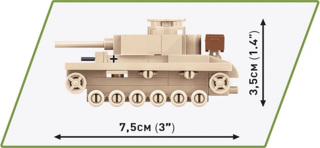 Cobi Panzer III Ausf.L modello di costruzione