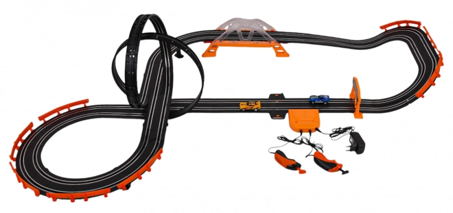 Pista da corsa Track Master con illuminazione e accessori