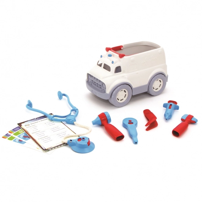 Green Toys Ambulanza con Strumenti Medici