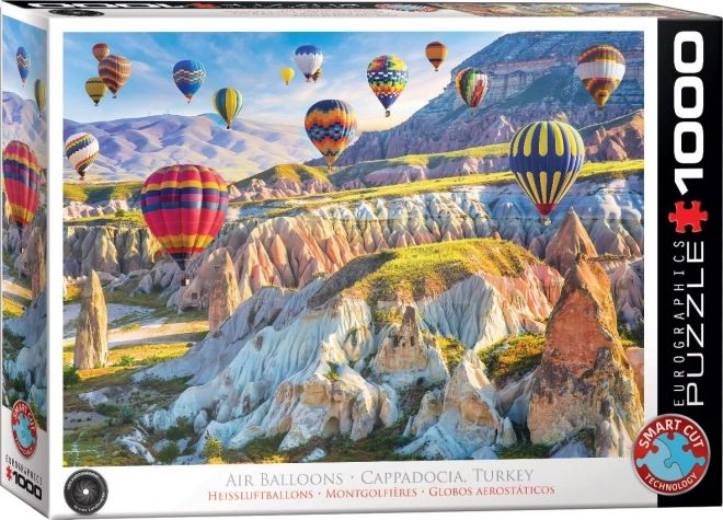 Puzzle Mongolfiere su Cappadocia Turchia 1000 Pezzi