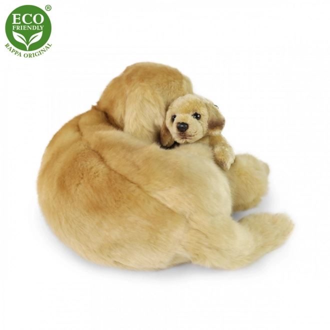 Peluche Labrador con Cucciolo ECO-FRIENDLY 27 cm