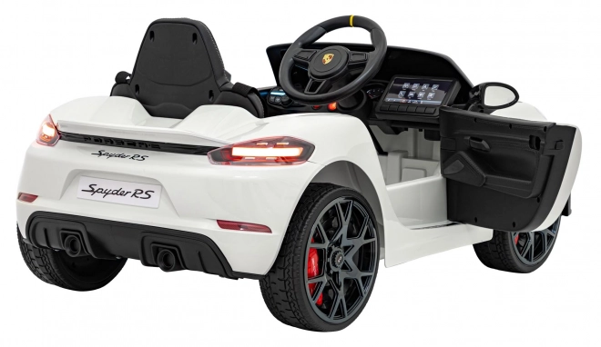 Auto per bambini Porsche 718 – Bianco
