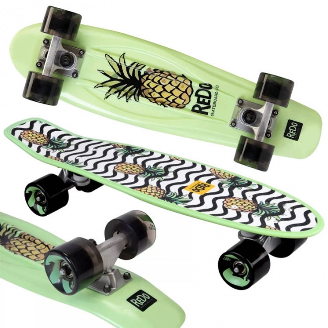 Skateboard Fiscia Verde Ananas