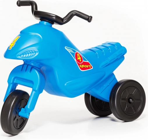 Triciclo senza pedali SUPER BIKE mini 41 cm blu