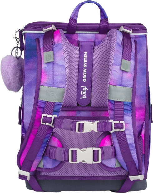 Set BAAGL Zippy Plus Cavallo: Cartella, Astuccio, Sacchetto, Grembiule, Portafoglio