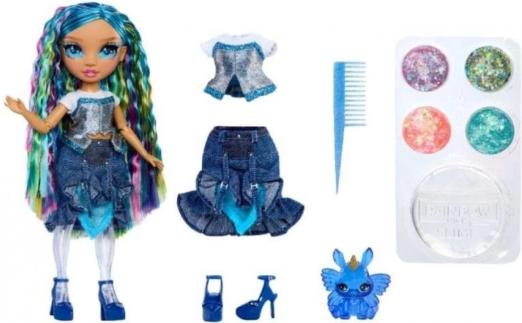 Set alla moda con accessori e animaletto