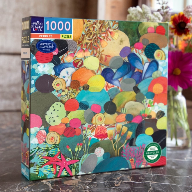 Puzzle Quadrato Pietre 1000 Pezzi