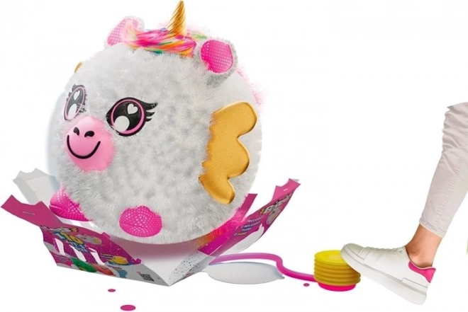 Biggies - unicorno di peluche gonfiabile 45 cm