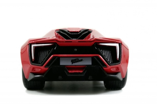 Auto Lykan Hypersport da Fast and Furious in scala 1:24