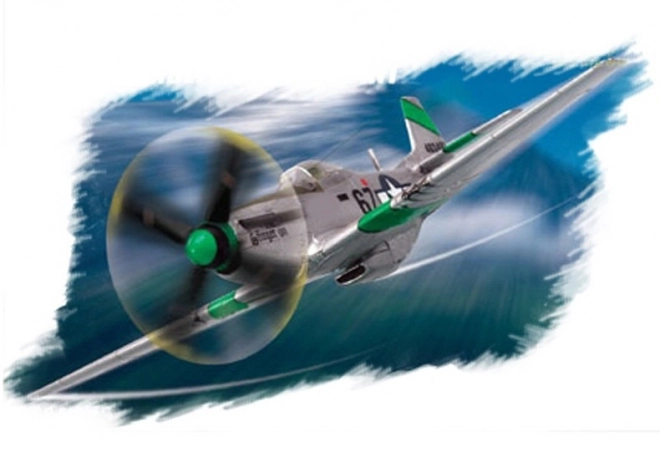 Modello di plastica P-51D Mustang IV